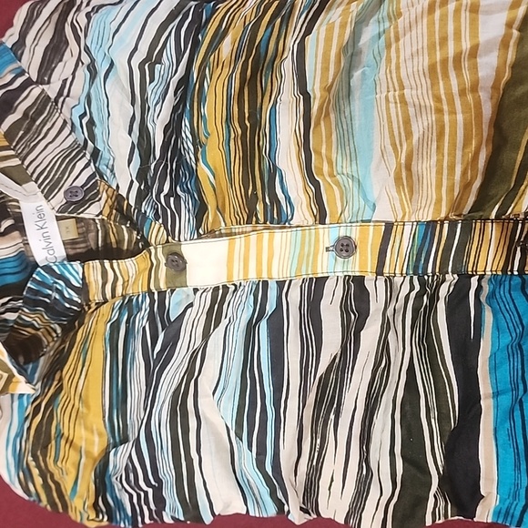 CLAVIN KLEIN RUCHED BLOUSE 3X - Picture 3 of 3